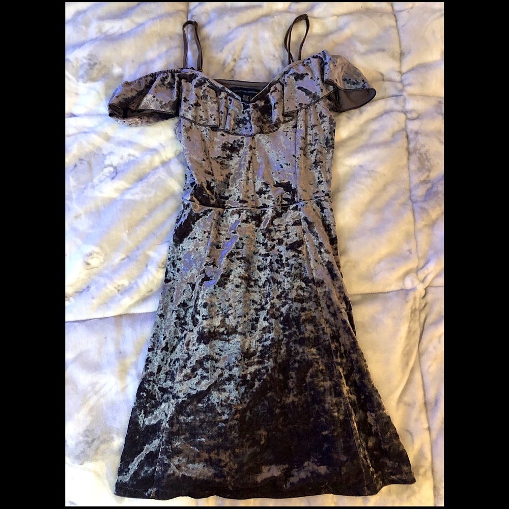 Purple Velvet American Eagle Dress